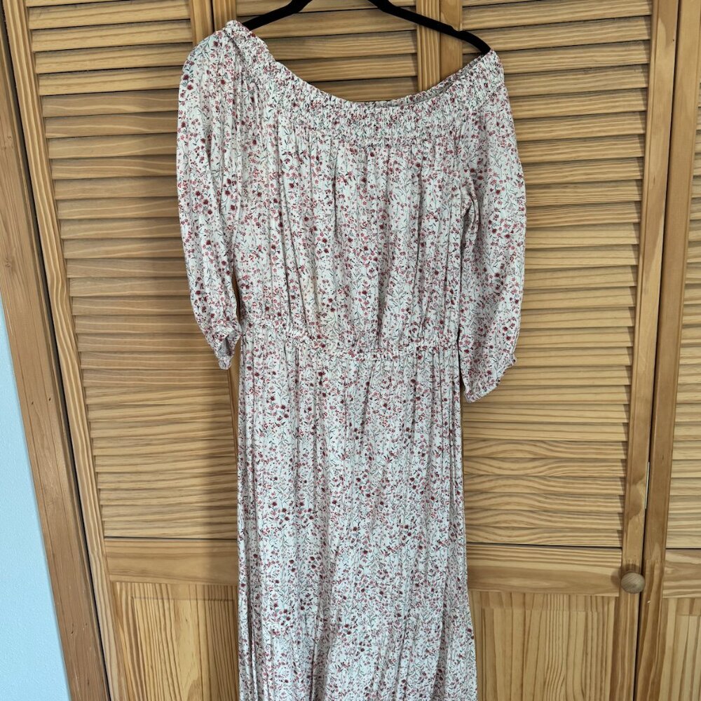 Old Navy Midi Dress off the shoulder